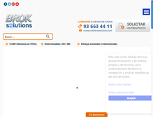 Tablet Screenshot of broksolutions.com